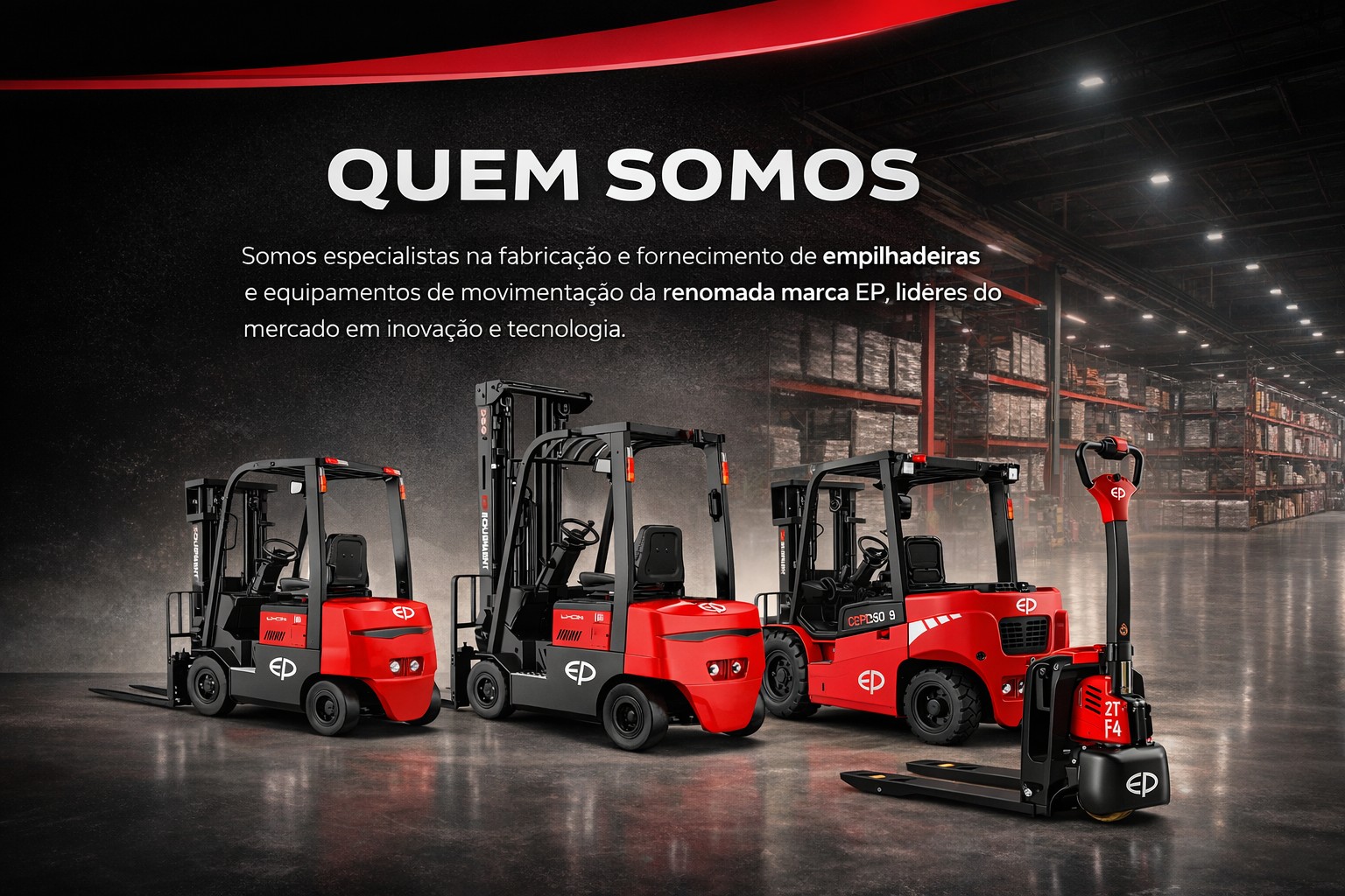 Equipe EP Empilhadeiras Minas